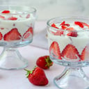 Foto de fresas con crema