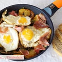 Foto de Huevos rotos con jamón 