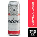 Foto de Cerveza rubia Budweiser 740 ml