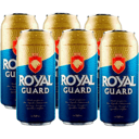Foto de Sixpack Cerveza Royal Guard Lata 470 ml