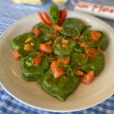 Foto de Rav Verdes con Tomates Frescos