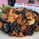 Foto de Tallarines negros con marina