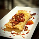 Foto de Panqueque con Dulce de Leche