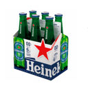 Foto de CERVEZA HEINEKEN CERO PACK BOTELLA 6×330 M