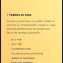 Foto de Menú digital con pedidos 