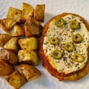 Foto de Mila Napo con Papas Horneadas