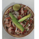 Foto de Ceviche Chico Tradicional,camarón y Pulp