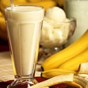 Foto de Licuado Banana, Leche, Miel y Canela