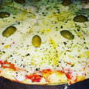 Foto de pizza muzzarella