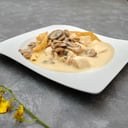 Foto de Pollo, Queso y Champiñones