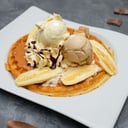 Foto de Waffles Arequipe y Banano