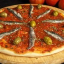 Foto de pizza anchoas