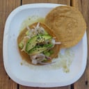 Foto de Tostada de aguachile verde o negro