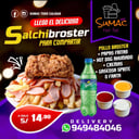 Foto de SALCHIBROASTER + GASEOSA DE 500ML.