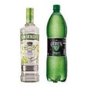Foto de COMBO VODKA 2 (Smirnoff Manzana ó Sandia ó Franbuesa de 0.7 L + Everves Ginger 1,5 L)