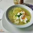 Foto de Caldo de papa y huevo