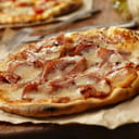 Foto de Pizza con muzzarella y jamón