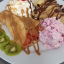 Foto de crepes dulce
