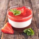 Foto de Postre de fresa y chocolate