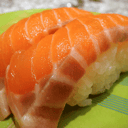 Foto de NIGUIRI (camarón ó salmón ó mixto, 8 unid.)