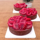 Foto de Tarta frambuesa y chocolate