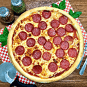 Foto de Pizza Salame