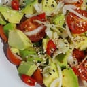 Foto de ensalada surtida de la huerta