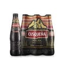 Foto de Cusqueña Negra Botella 305 ml Six Pack (no incluye botella) mas 3 soles con botella