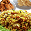 Foto de Arroz con Pollo Familiar con Alas Apanadas