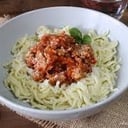 Foto de Tallarines con salsa