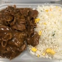 Foto de CARNE SOLA con arroz chaufan