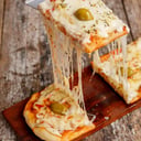 Foto de PIZZA DE MOZZARELLA