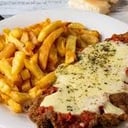 Foto de Milanesa de ternera completa