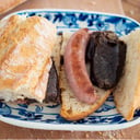 Foto de Montadito de (Morcilla, longaniza o chorizo)