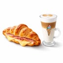 Foto de Promo Once Croissant 9 Con Café con Leche