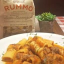 Foto de Mezzi Rigatoni Rummo Carmelo Venticinque con bolognesa di AGNELLO / CORDERO/ LAMB BOLOGNESE
