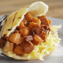 Foto de Arepa con Chicharrón 