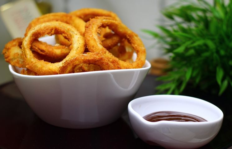 Foto de AROS DE CEBOLLA FRITOS