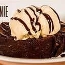 Foto de Brownie con Helado de Vainilla