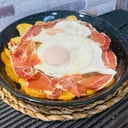 Foto de Huevos rotos con Jamón