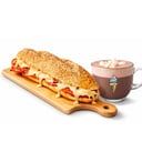Foto de Promo Once Sandwich 20 Con Chocolate Caliente