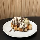 Foto de Waffle con Helado