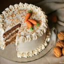 Foto de tarta de zanahoria