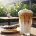 Foto de Cafe Iced Caramel Macchiato + 1 Dona Dot