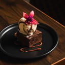 Foto de BROWNIE CON HELADO
