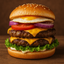 Foto de Hamburguesa Doble