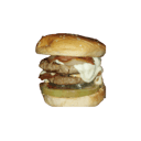 Foto de Hamburguesa Doble carne de la casa