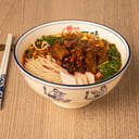 Foto de Fideos de arroz con carne estofada