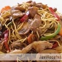 Foto de Espaguetti salt wok carne