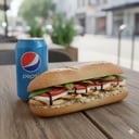 Foto de Baguetin Relleno Pollo Y Capresse + Gaseosa 500ml/354ml